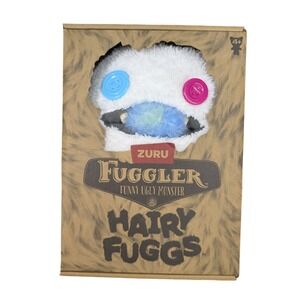 ZURU Fuggler Boogah Hairy Tongue Plush Hairy Fuggs Monster NIB 9in Toy